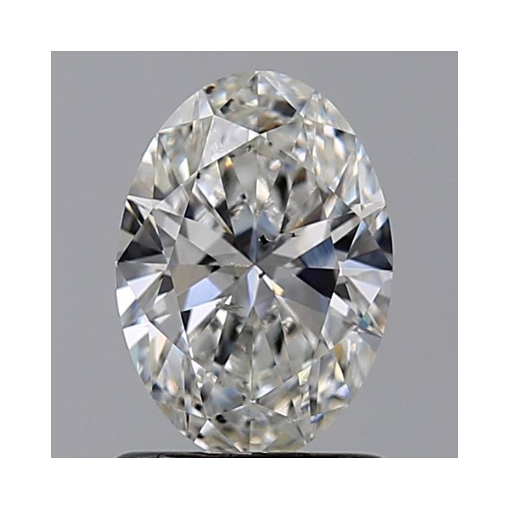 1.01 Carat Oval Loose Diamond, F, SI1, Super Ideal, GIA Certified | Thumbnail