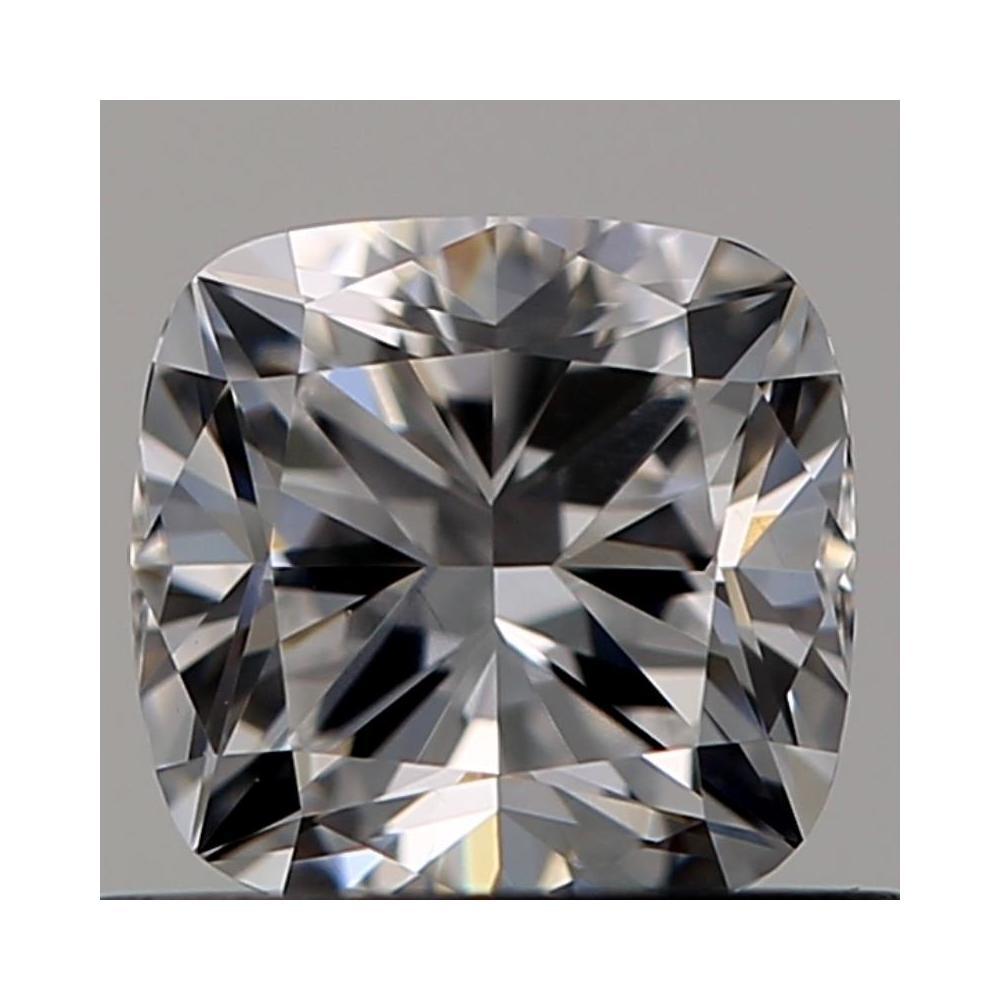0.50 Carat Cushion Loose Diamond, D, VVS1, Excellent, GIA Certified | Thumbnail