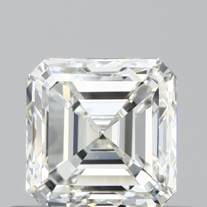 0.70 Carat Asscher Loose Diamond, H, VVS2, Ideal, GIA Certified