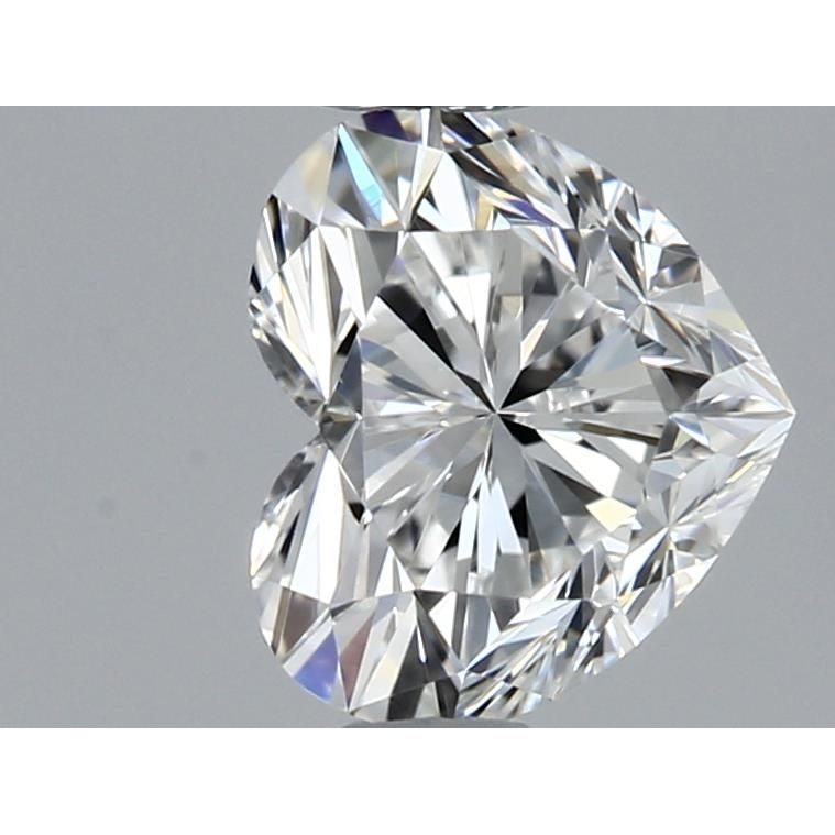 0.40 Carat Heart Loose Diamond, E, VVS2, Super Ideal, GIA Certified | Thumbnail
