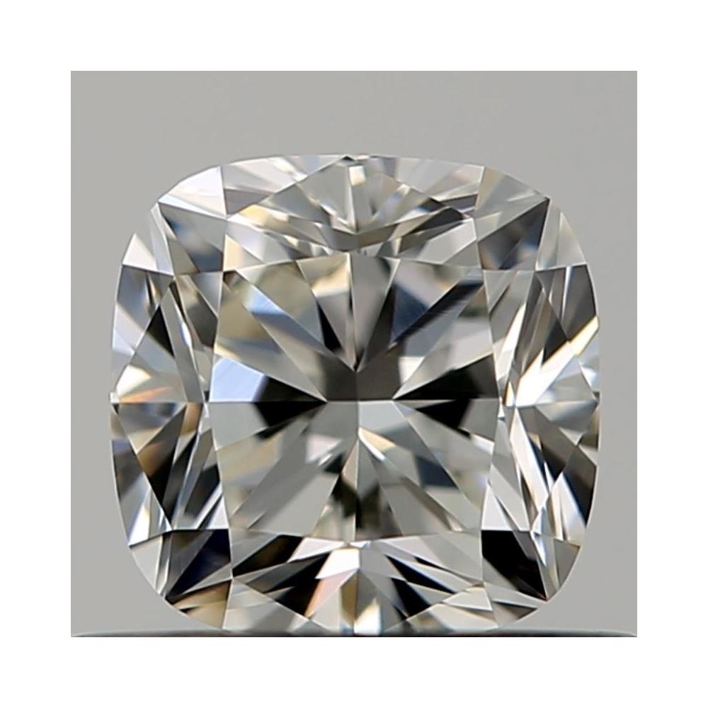 0.50 Carat Cushion Loose Diamond, I, VVS1, Excellent, GIA Certified | Thumbnail