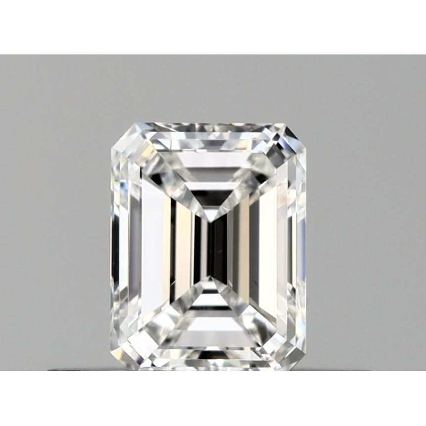 0.34 Carat Emerald Loose Diamond, D, VVS2, Ideal, GIA Certified