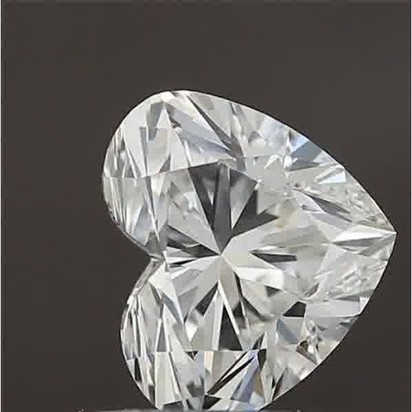 0.91 Carat Heart Loose Diamond, G, VVS2, Super Ideal, GIA Certified