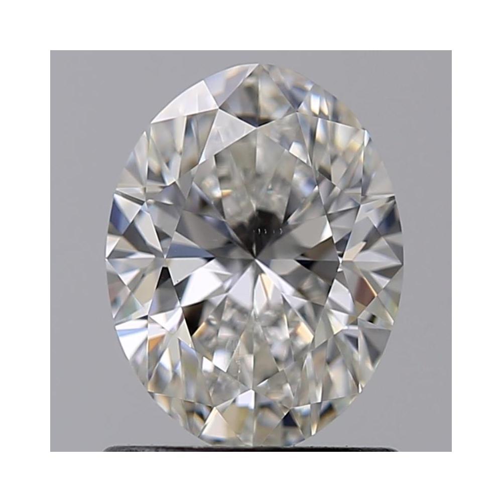 1.00 Carat Oval Loose Diamond, G, SI2, Ideal, GIA Certified