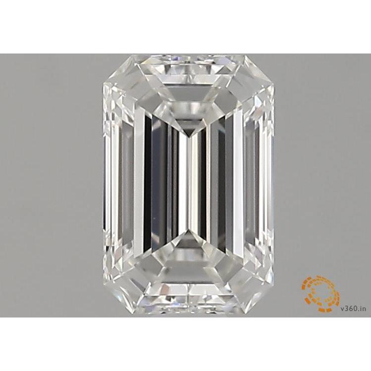 1.03 Carat Emerald Loose Diamond, I, VVS1, Super Ideal, GIA Certified | Thumbnail