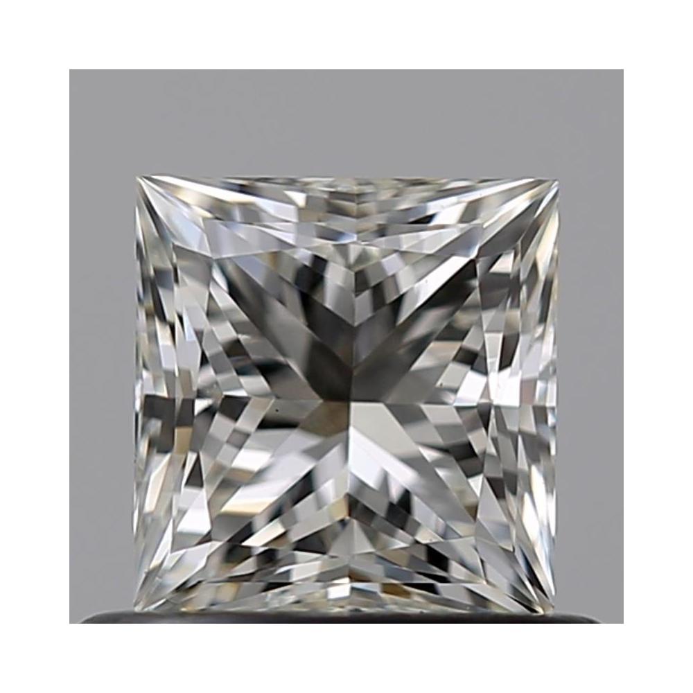 0.64 Carat Princess Loose Diamond, I, VVS2, Excellent, GIA Certified | Thumbnail