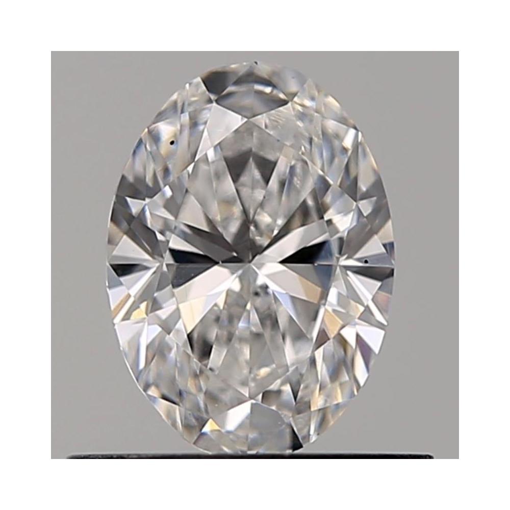 0.56 Carat Oval Loose Diamond, D, VS1, Ideal, GIA Certified