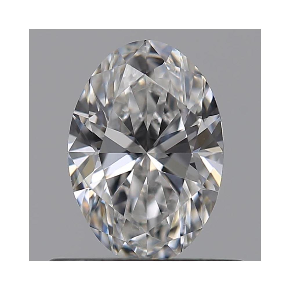0.50 Carat Oval Loose Diamond, E, VVS1, Ideal, GIA Certified | Thumbnail