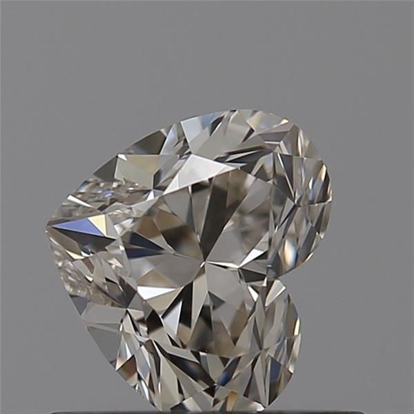 0.50 Carat Heart Loose Diamond, J, VS2, Super Ideal, GIA Certified