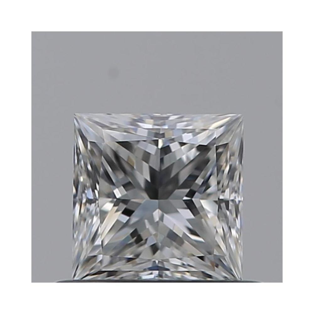 0.50 Carat Princess Loose Diamond, H, VVS1, Super Ideal, GIA Certified | Thumbnail