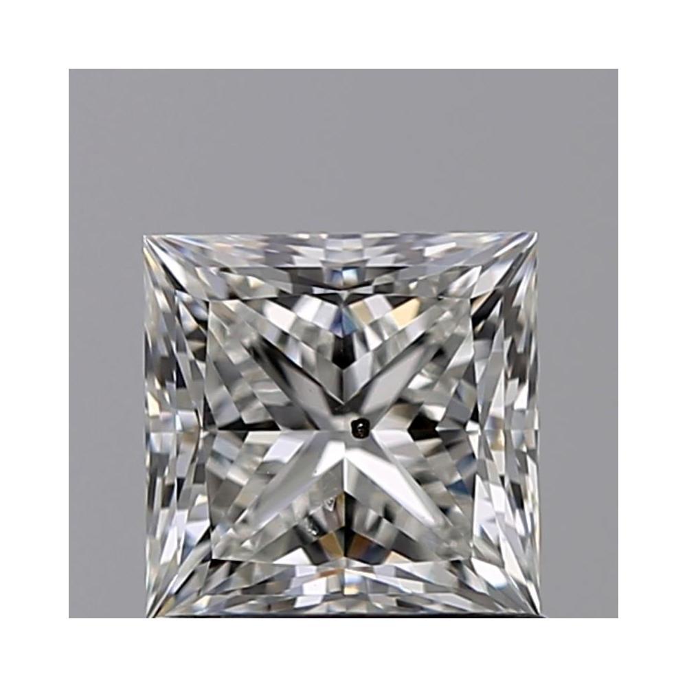 1.02 Carat Princess Loose Diamond, H, SI1, Ideal, GIA Certified