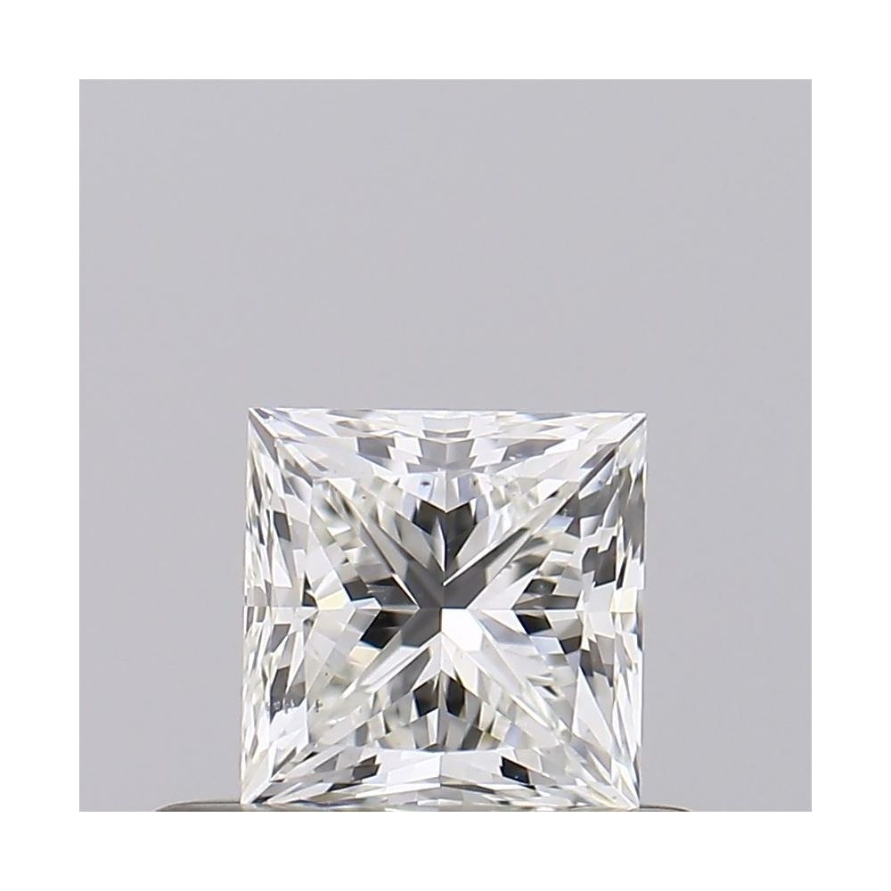 0.51 Carat Princess Loose Diamond, I, SI1, Ideal, GIA Certified