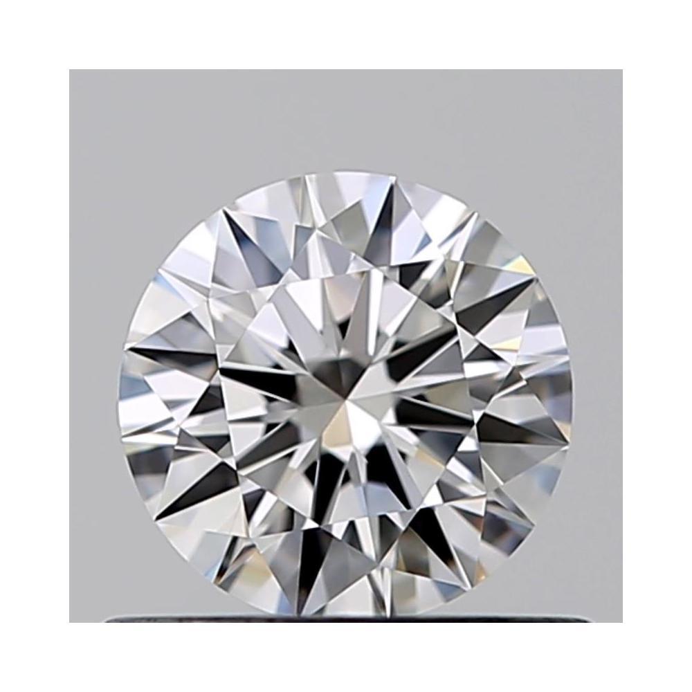 0.70 Carat Round Loose Diamond, D, VS1, Excellent, GIA Certified