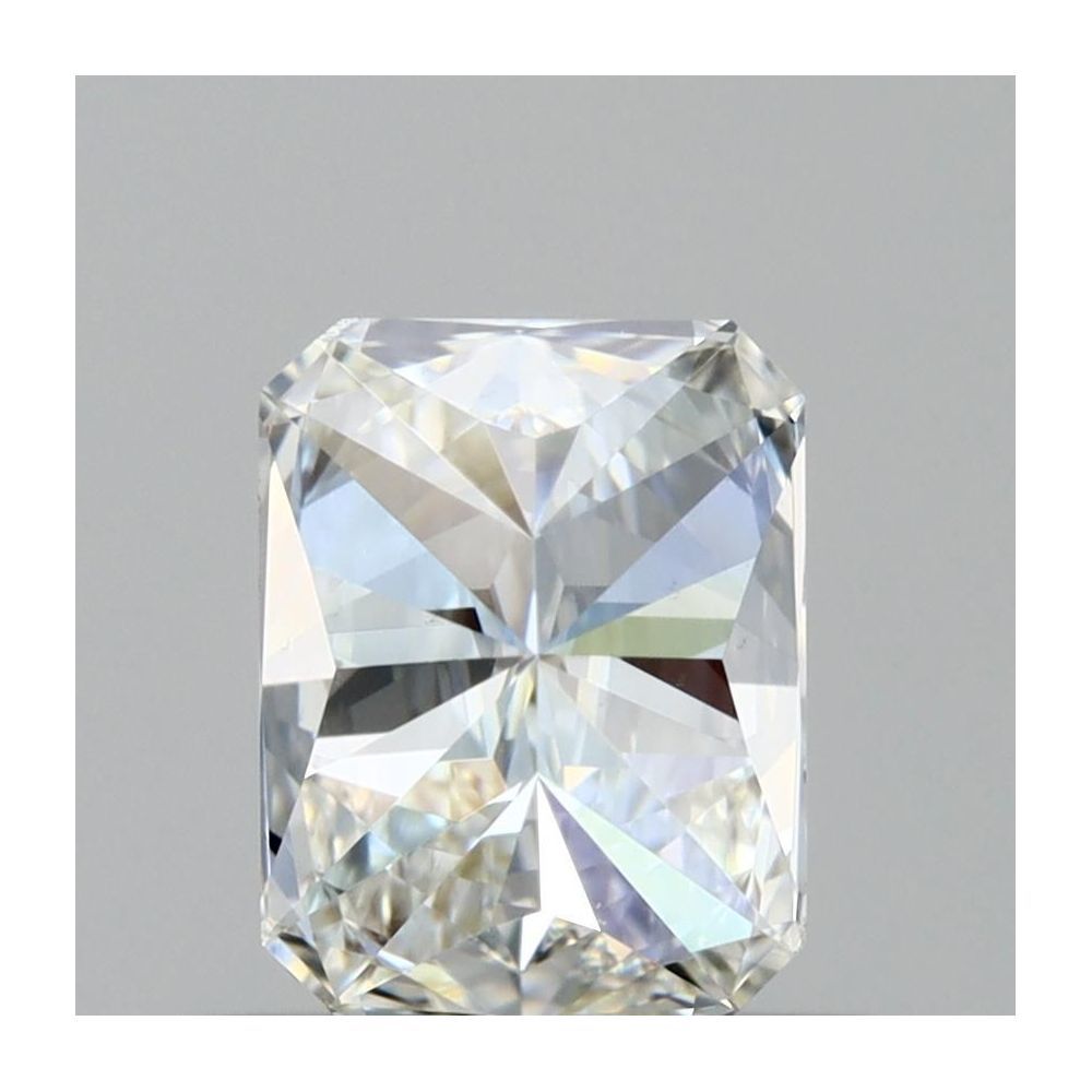 0.70 Carat Radiant Loose Diamond, H, VVS2, Super Ideal, GIA Certified