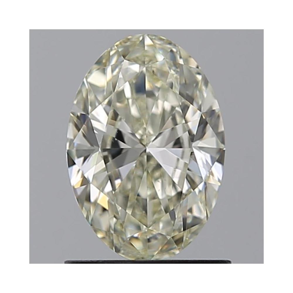 1.04 Carat Oval Loose Diamond, L, VS1, Super Ideal, GIA Certified | Thumbnail