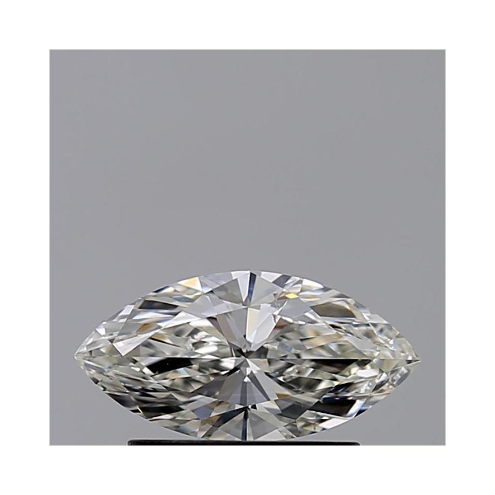 0.62 Carat Marquise Loose Diamond, H, VS2, Super Ideal, GIA Certified | Thumbnail