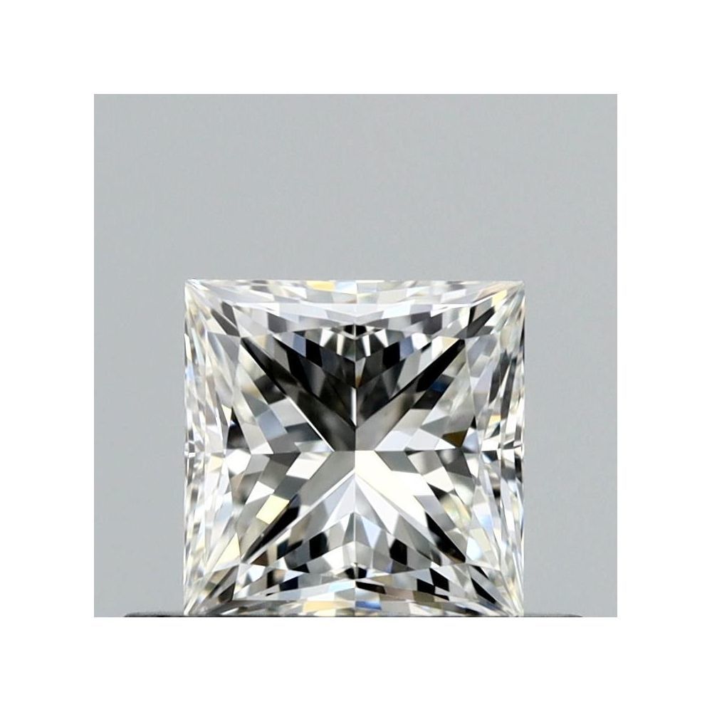 0.51 Carat Princess Loose Diamond, H, VVS2, Ideal, GIA Certified | Thumbnail