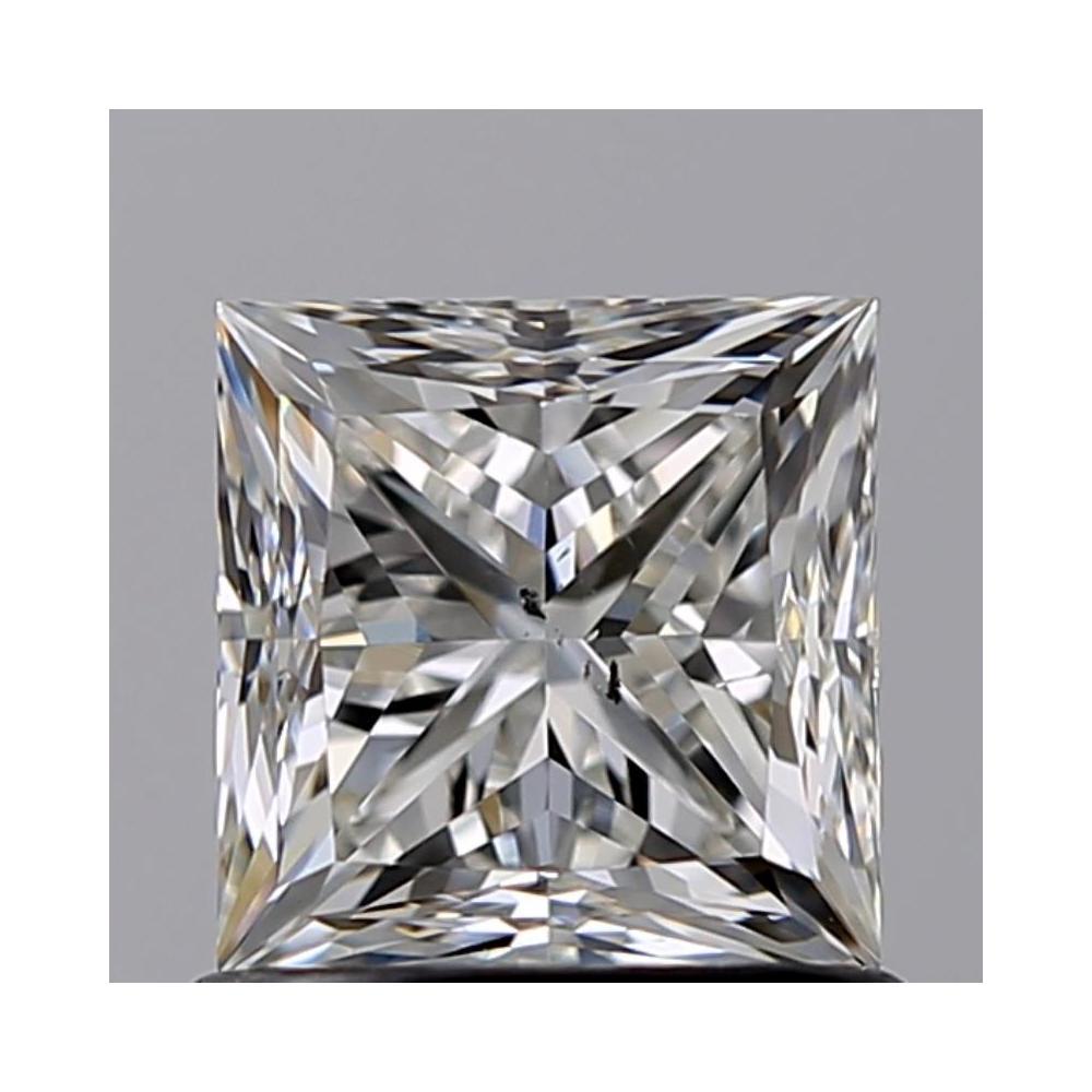 1.01 Carat Princess Loose Diamond, H, SI1, Very Good, GIA Certified | Thumbnail