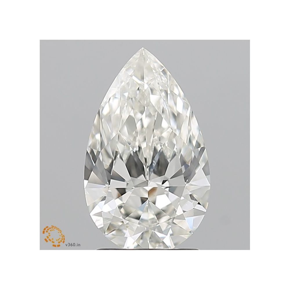 1.52 Carat Pear Loose Diamond, J, SI2, Super Ideal, GIA Certified