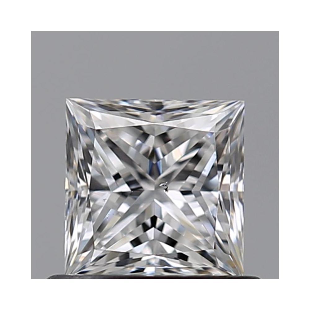 0.60 Carat Princess Loose Diamond, E, VS2, Ideal, GIA Certified