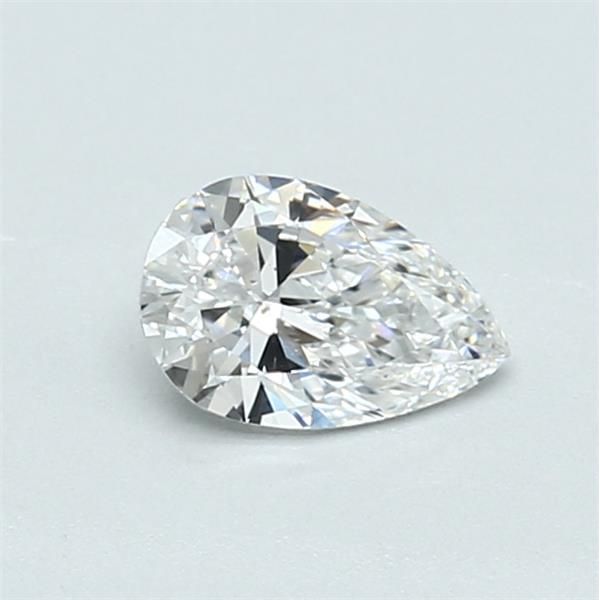 0.50 Carat Pear Loose Diamond, E, SI1, Super Ideal, GIA Certified