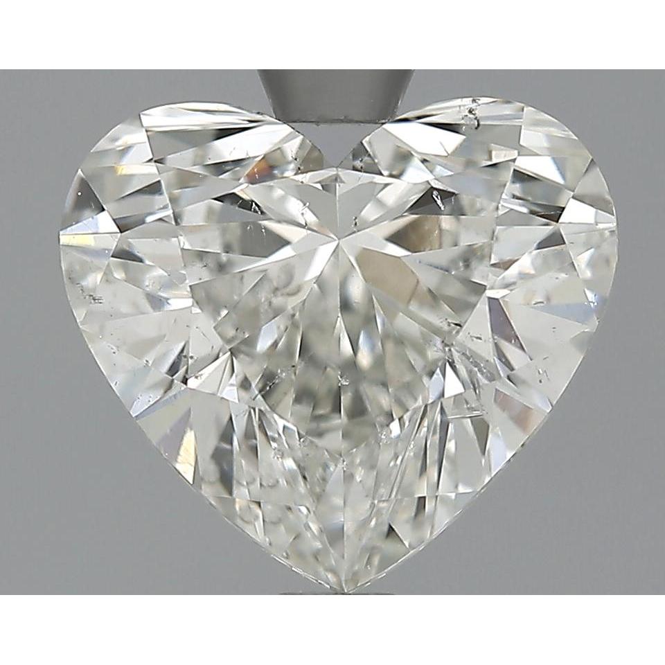 2.00 Carat Heart Loose Diamond, I, SI2, Super Ideal, GIA Certified
