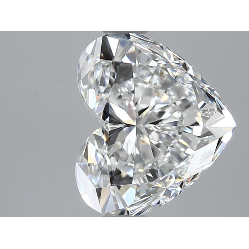 1.00 Carat Heart Loose Diamond, E, VVS1, Super Ideal, GIA Certified