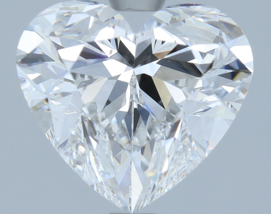 2.02 Carat Heart Loose Diamond, F, SI1, Super Ideal, GIA Certified | Thumbnail
