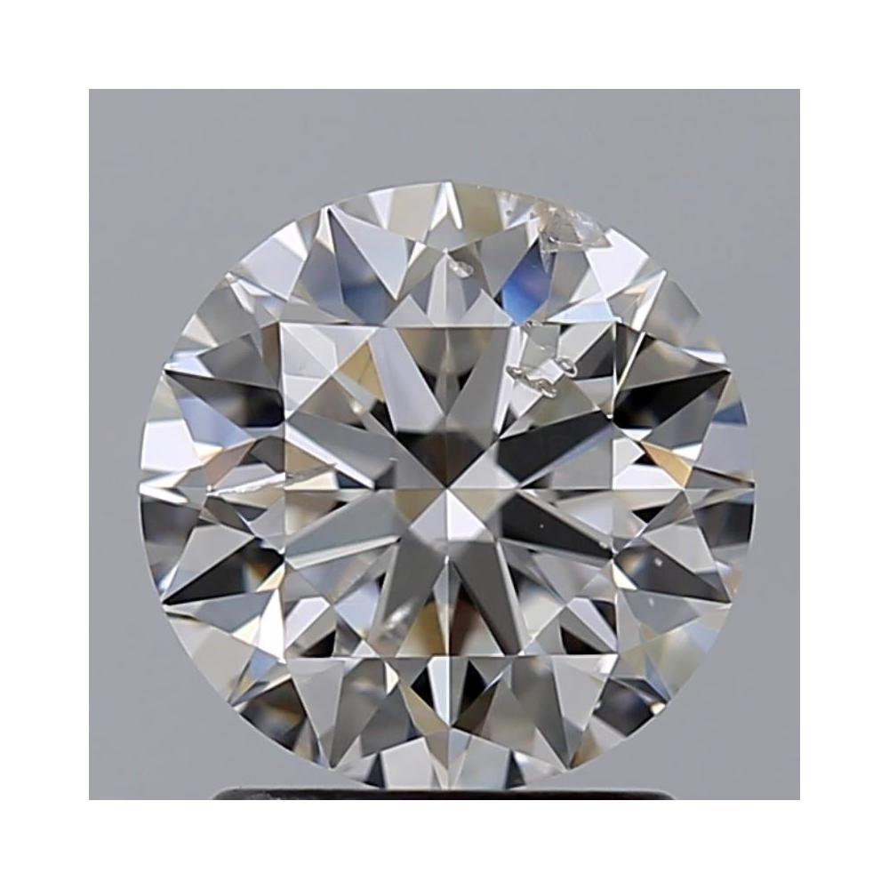1.52 Carat Round Loose Diamond, I, I1, Super Ideal, GIA Certified