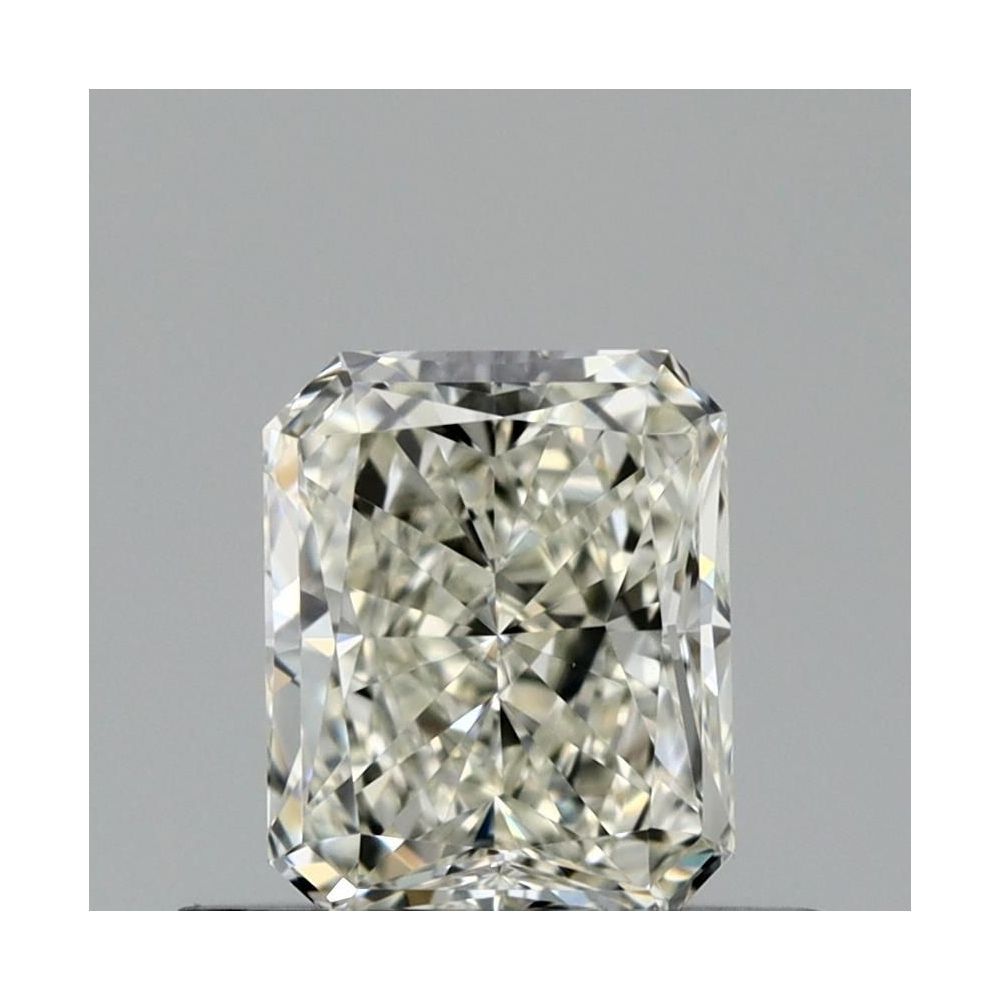 0.50 Carat Radiant Loose Diamond, J, VVS2, Excellent, GIA Certified