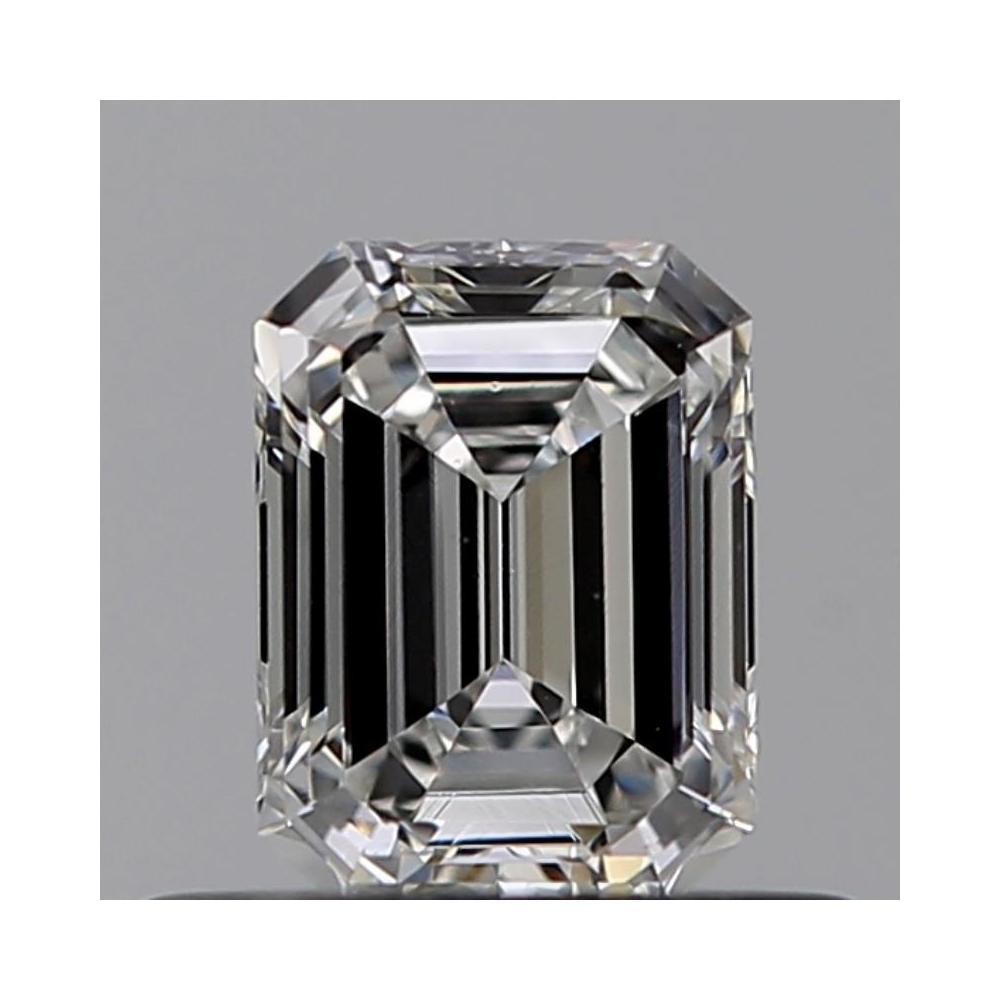 0.38 Carat Emerald Loose Diamond, F, VS1, Ideal, GIA Certified