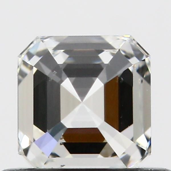 0.50 Carat Asscher Loose Diamond, H, SI1, Ideal, GIA Certified | Thumbnail