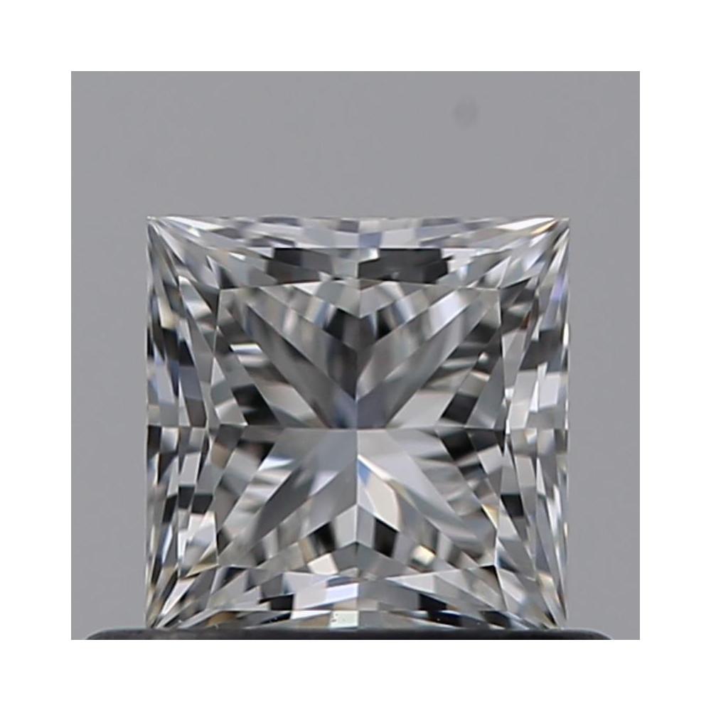 0.54 Carat Princess Loose Diamond, G, VVS1, Super Ideal, GIA Certified | Thumbnail