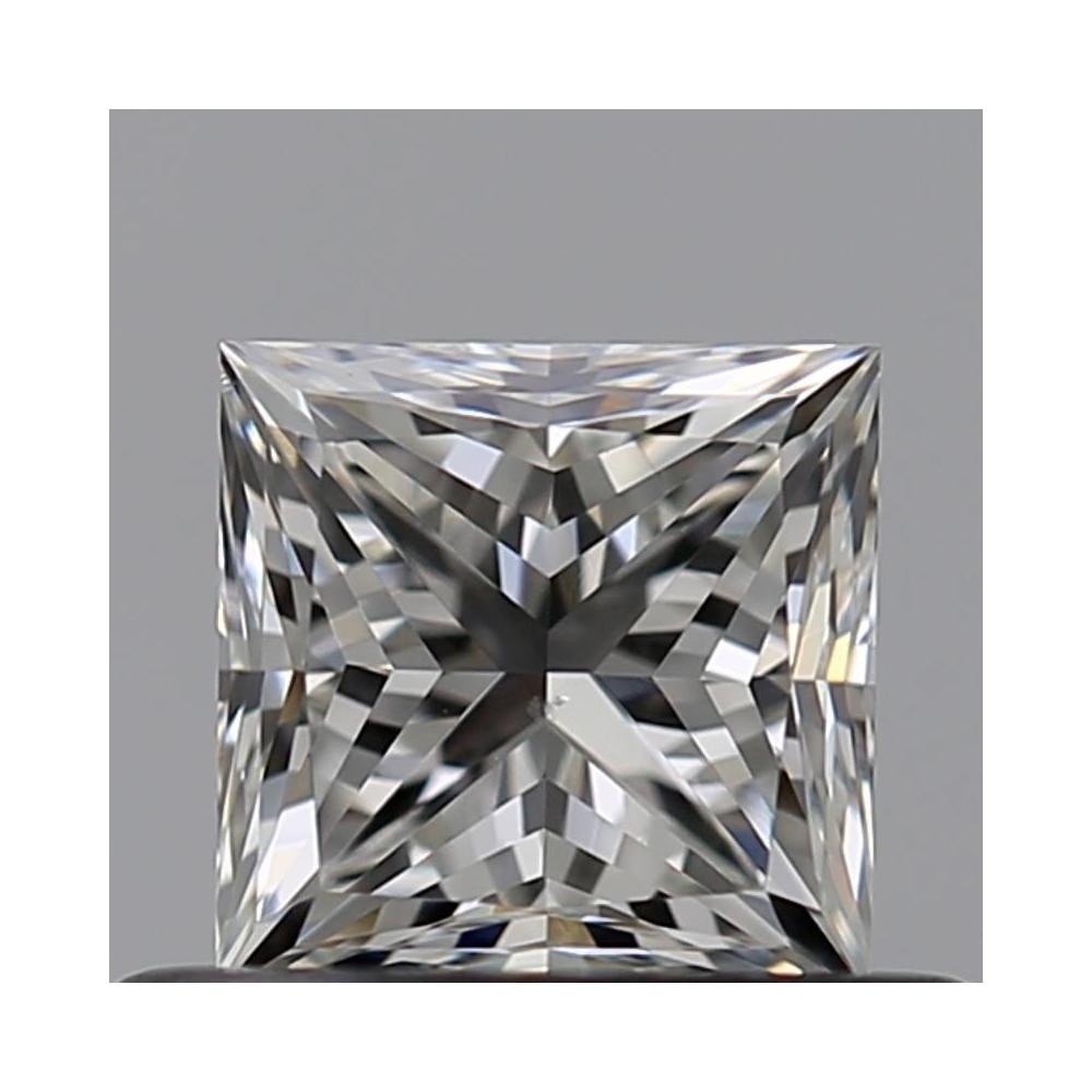 0.51 Carat Princess Loose Diamond, H, VS2, Ideal, GIA Certified