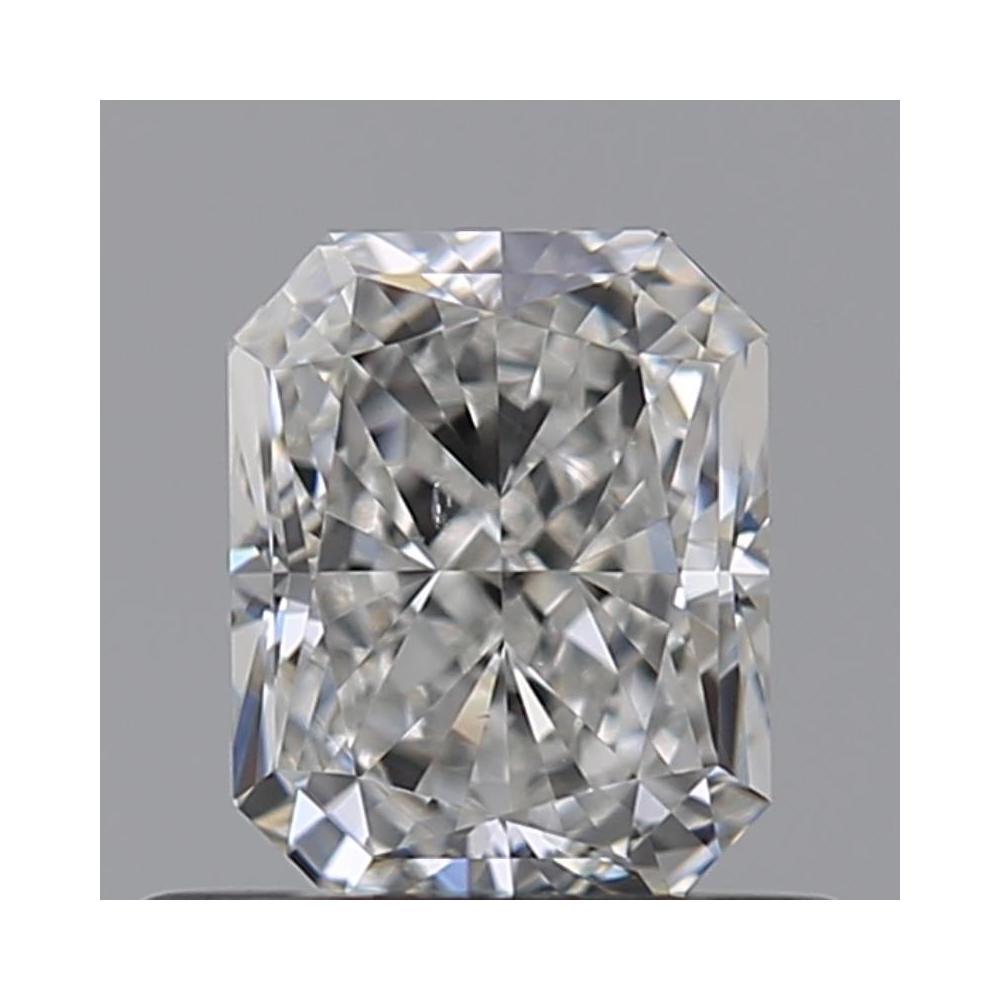 0.54 Carat Radiant Loose Diamond, G, VS2, Super Ideal, GIA Certified