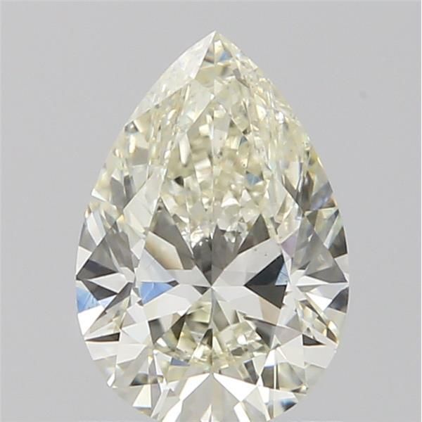 0.90 Carat Pear Loose Diamond, L, VS2, Ideal, GIA Certified | Thumbnail