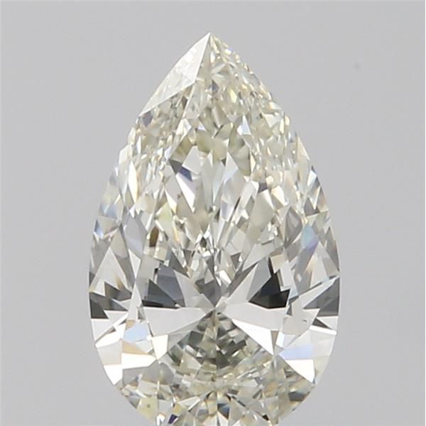 0.52 Carat Pear Loose Diamond, J, VS2, Ideal, GIA Certified | Thumbnail