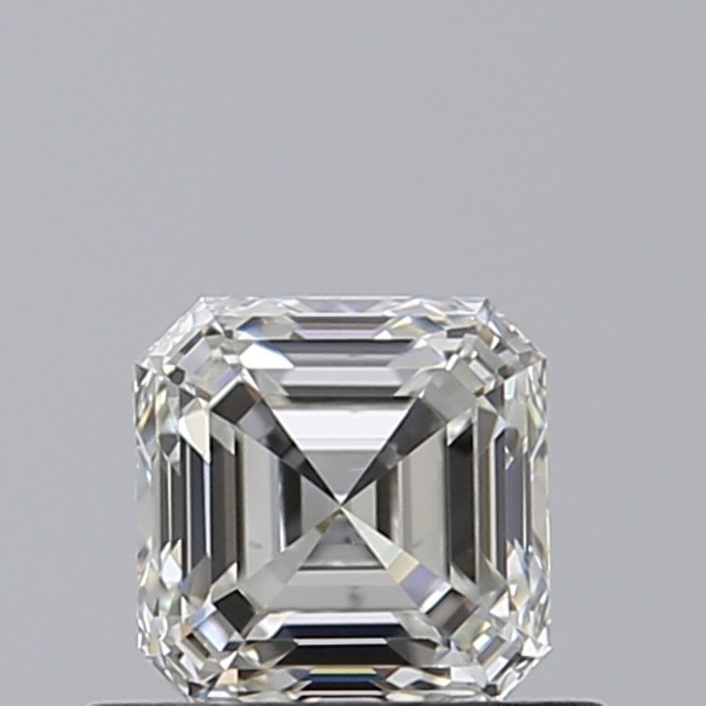 0.56 Carat Asscher Loose Diamond, H, VS1, Ideal, GIA Certified | Thumbnail