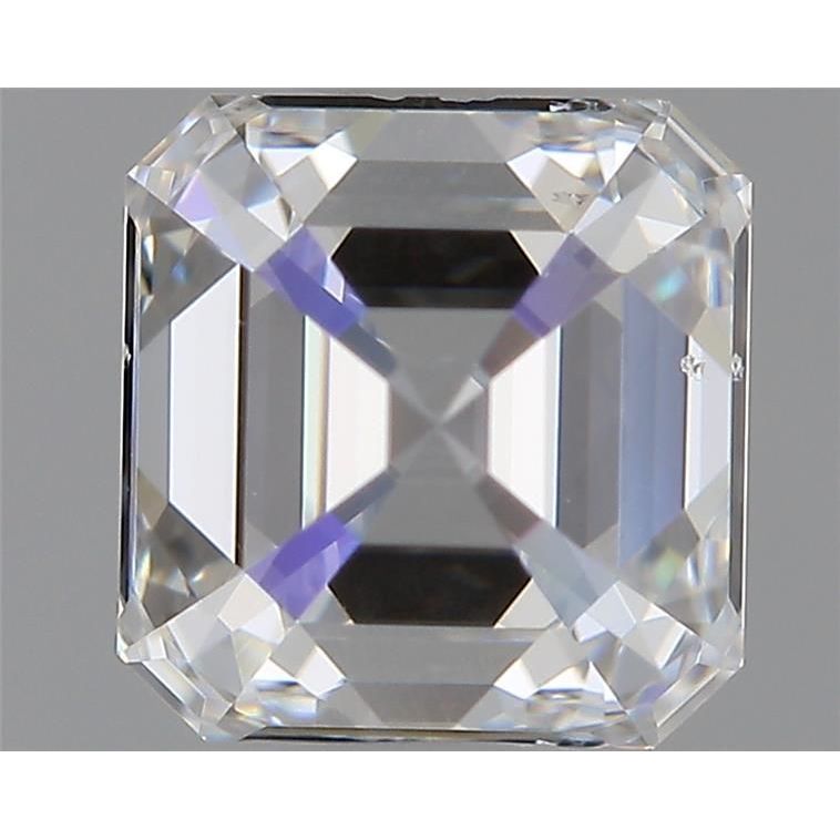 0.62 Carat Asscher Loose Diamond, E, VS2, Super Ideal, GIA Certified