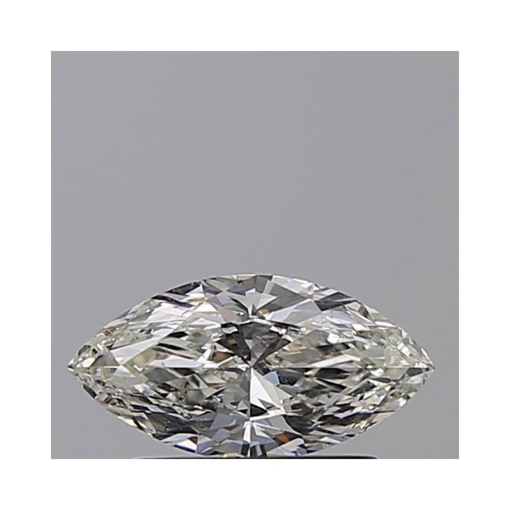 0.63 Carat Marquise Loose Diamond, I, SI1, Ideal, GIA Certified | Thumbnail