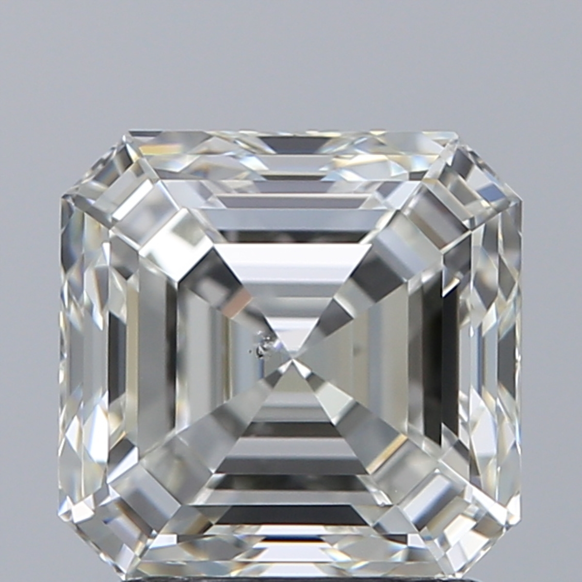 2.01 Carat Asscher Loose Diamond, J, SI1, Super Ideal, GIA Certified