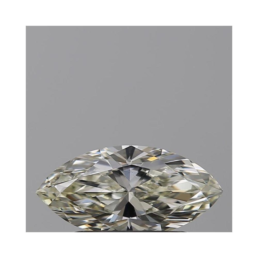 0.62 Carat Marquise Loose Diamond, L, VVS2, Ideal, GIA Certified | Thumbnail