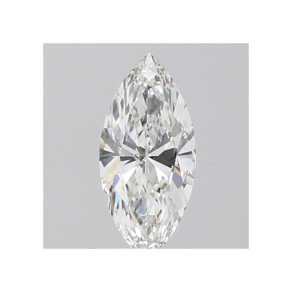 0.51 Carat Marquise Loose Diamond, F, IF, Ideal, GIA Certified