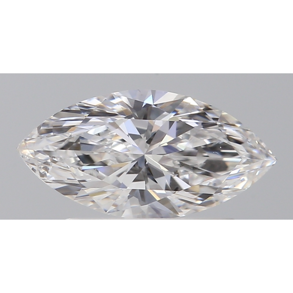 0.51 Carat Marquise Loose Diamond, D, SI1, Ideal, GIA Certified | Thumbnail