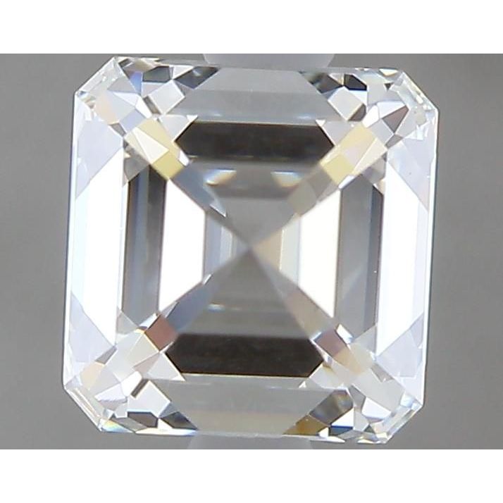 1.00 Carat Asscher Loose Diamond, H, VS1, Ideal, GIA Certified