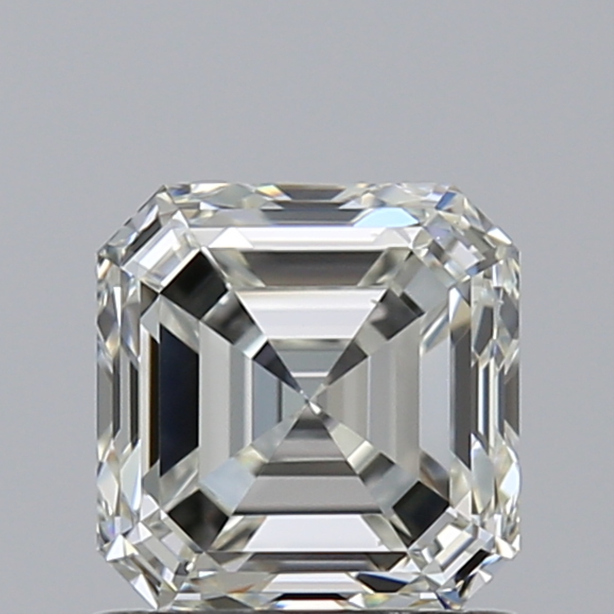 1.02 Carat Asscher Loose Diamond, J, VS1, Ideal, GIA Certified