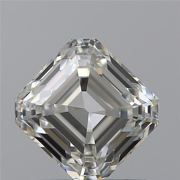 0.91 Carat Asscher Loose Diamond, J, VS1, Ideal, GIA Certified | Thumbnail