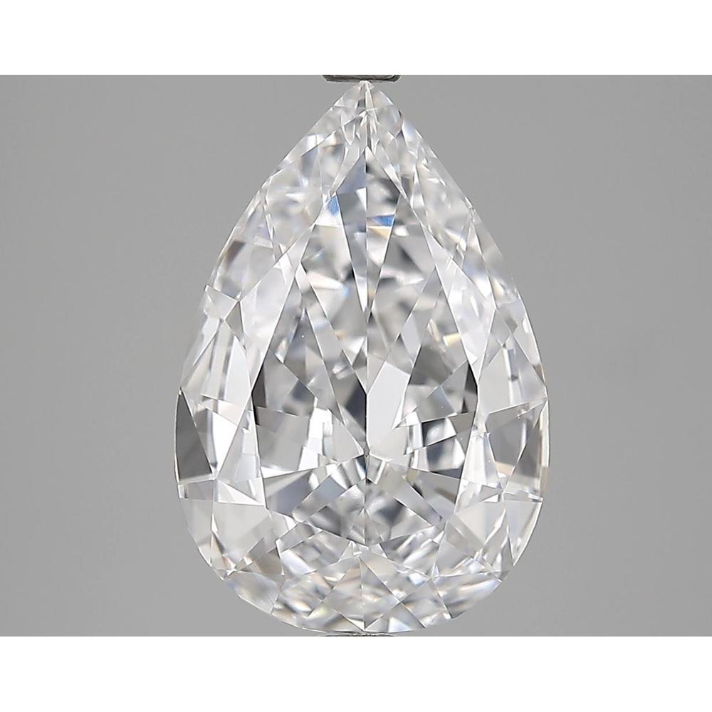 3.00 Carat Pear Loose Diamond, D, IF, Very Good, GIA Certified | Thumbnail