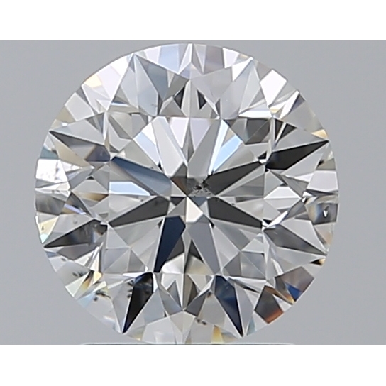 1.70 Carat Round Loose Diamond, G, SI2, Super Ideal, GIA Certified