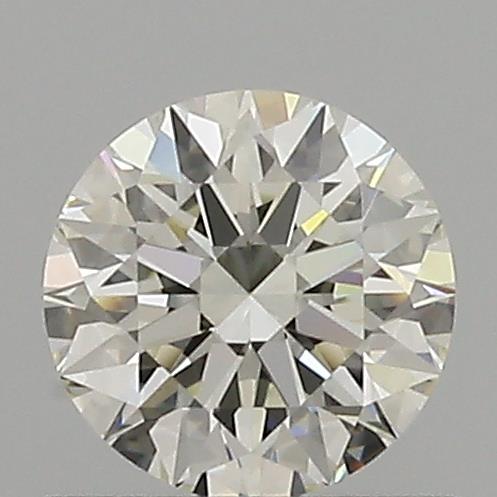 0.56 Carat Round Loose Diamond, K, VVS2, Super Ideal, GIA Certified